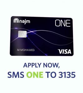 NAJM ONE Credit Card