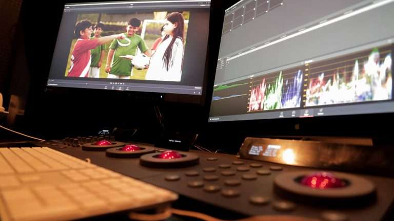 color grading suite